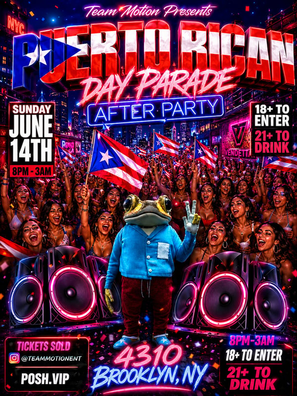 PUETRO RICAN DAY PARADE AFTER PARTY